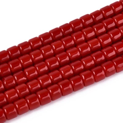 CRISTAL AUSTRIACO POR TIRA COLUMNA FUEGO LADRILLO 3.5x4~4.5MM1