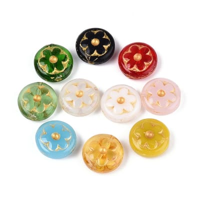 PASADORES DE VIDRIO REDONDO FLOR 17x7mm1