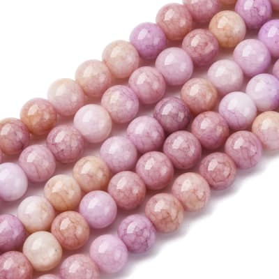 CRISTAL AUSTRIACO LISO ROSA OSCURO DEGRADADO 8.5MM1