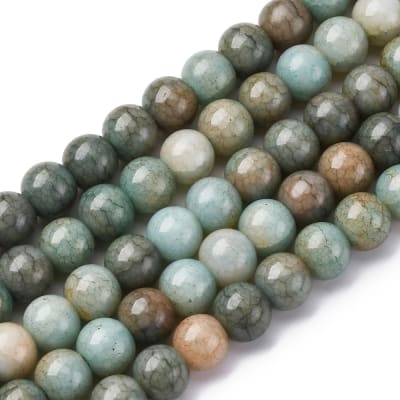 CRISTAL AUSTRIACO LISO VERDE OSCURO DEGRADADO 8.5MM