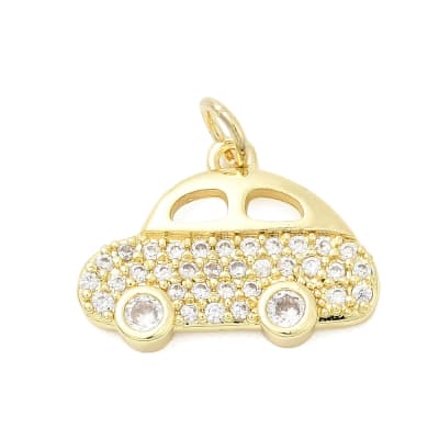 COLGANTE B/O 18K AUTO CON ZIRCONES 13.5x19x3mm1