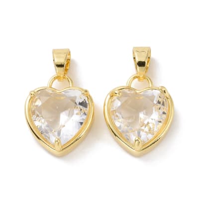 COLGANTE B/O CORAZON CRISTAL TRANSPARENTE 18x14.5x8MM1