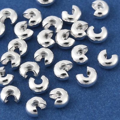 TAPA NUDO TIPO C B/PLATA 4.5x2.5mm