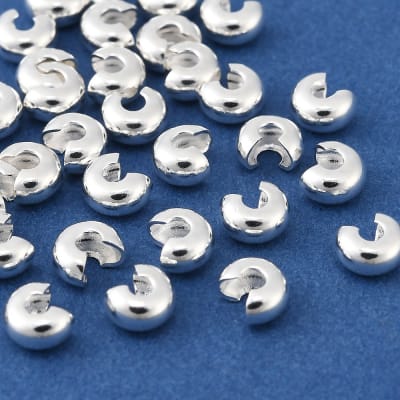 TAPA NUDO TIPO C B/PLATA 5.5x3mm