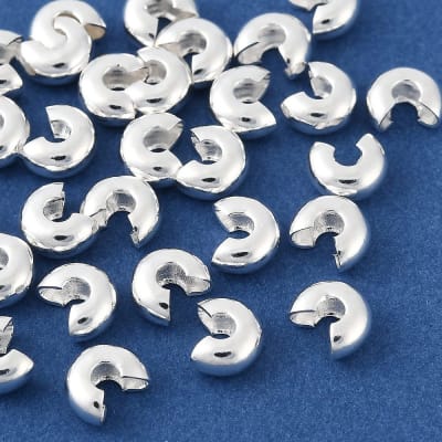 TAPA NUDO TIPO C B/PLATA 7x3.5mm