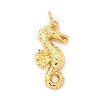 COLGANTE B/O 16K CABALLO DE MAR 22X11MM