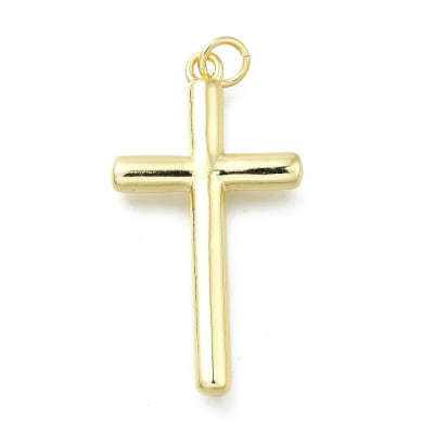 COLGANTE B/O 18K CRUZ 33x17.5x3mm