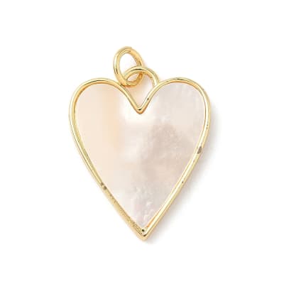 COLGANTE B/O CORAZON DE NACAR 21.5x17x2MM1