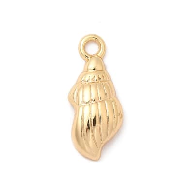 COLGANTE B/O CARACOL PEQUEÑO 17x7x3MM