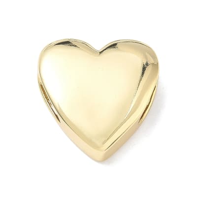 PASADOR B/O 18K CORAZON LISO 21x20.5x7mm