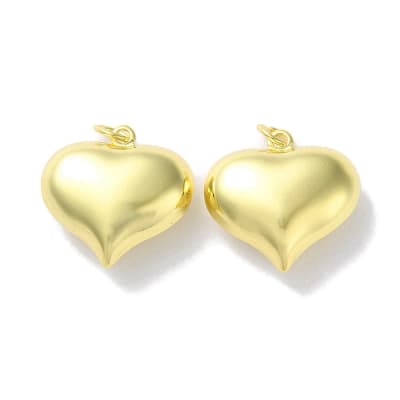 COLGANTE B/ORO CORAZON INFLADO 25x25x10.5MM1