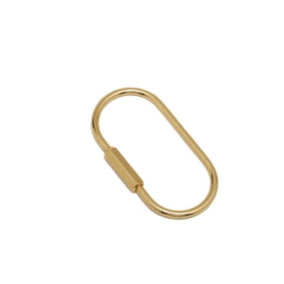 BROCHE DE ROSCA DE LATON SIN BAÑO DE ORO 60x30x3mm1