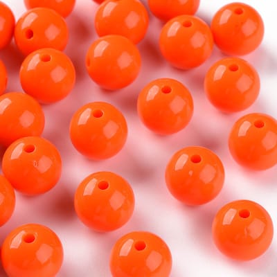 SET DE SEPARADOR ACRILICO NARANJA ROJO BALIN 16x15MM (20UND)1