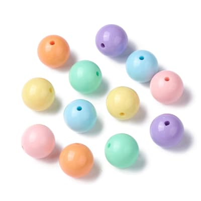 SET DE SEPARADOR ACRILICO COLORES MEZCLADOS 20x19MM (20UND)