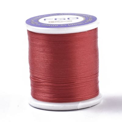 HILO PARA PEYOTE 0.1MM ROJO  50MTRS1
