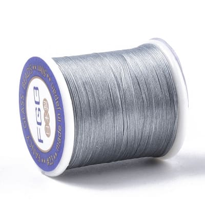 HILO PARA PEYOTE 0.1MM GRIS OSCURO 50MTRS1