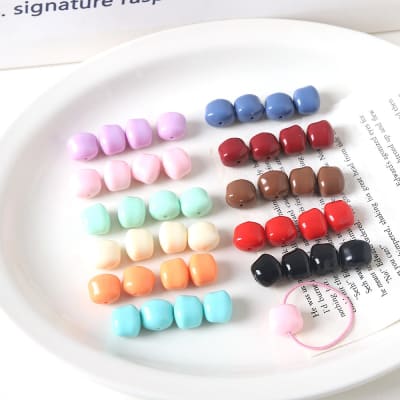 SET DE SEPARADOR ACRILICO COLUMNA IRREGULARES COLORES SURTIDOS 13x11.5x14.3MM (12UND)1