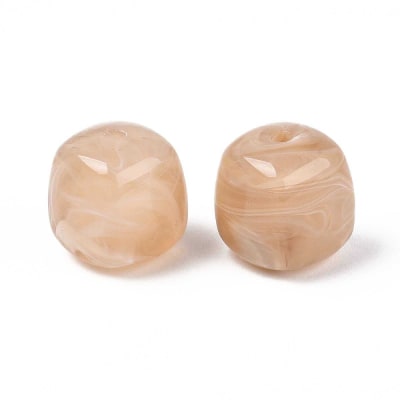 SET DE SEPARADOR ACRILICO CUBOS BURLYWOOD 17x16x16MM (12UND)1