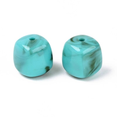 SET DE SEPARADOR ACRILICO CUBOS TURQUESA 17x16x16MM (20UND)1