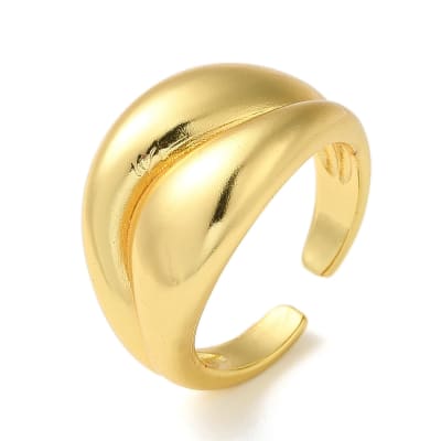ANILLO AJUSTABLE B/O OLA DORADA
