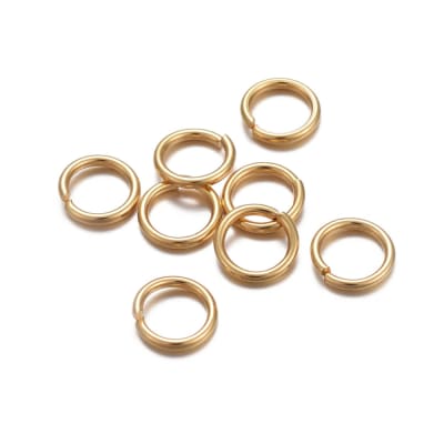 ARGOLLAS DE UNION DE ACERO INOX. 7X1MM1