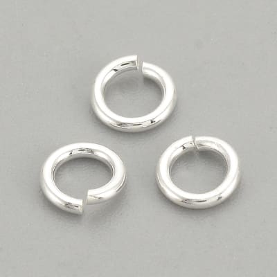 ARGOLLA DE UNION PLATA ESTERLINA 925 4x0.7MM