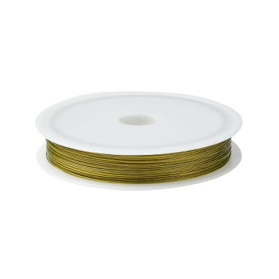 GUAYA DORADO ACERO INOX. 0.45MM 55 MTRS