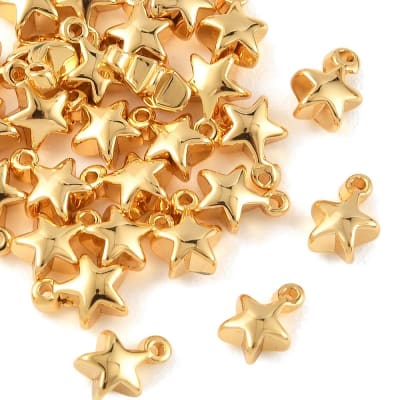 COLGANTE B/O MINI ESTRELLA INFLADA 7x5x3MM1
