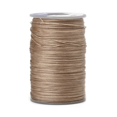 HILO DE POLIESTER ENCERADO 0.65MM CAMELLO 20MTRS
