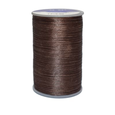 HILO DE POLIESTER ENCERADO 0.65MM SILLINMARRON 20MTRS