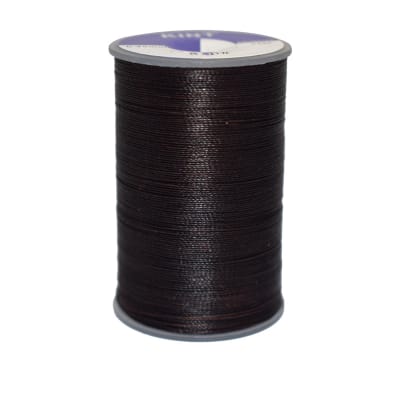 HILO DE POLIESTER ENCERADO 0.65MM NEGRO 20MTRS