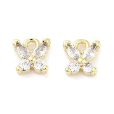 COLGANTE B/O MINI MARIPOSA CON ZIRCONES 6x7x2.5MM1