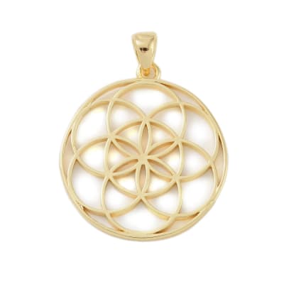 COLGANTE B/O FLOR 24X30MM