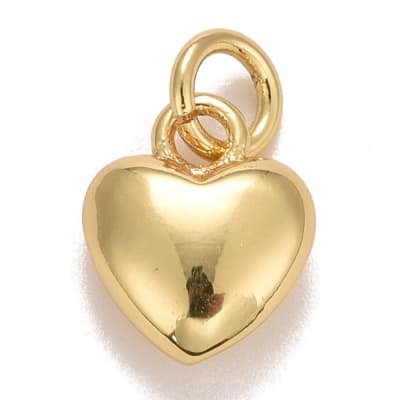 COLGANTE B/O MINI CORAZON INFLADO 10X8MM1