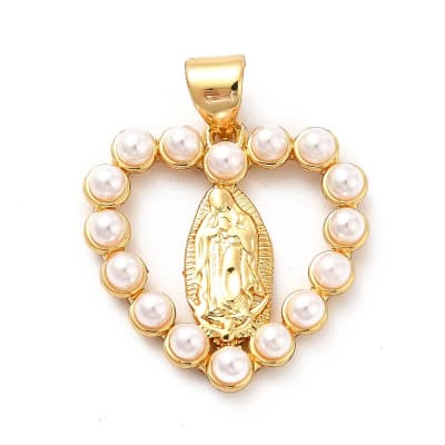 COLGANTE B/O VIRGEN DE GUADALUPE CON PERLAS Y ZIRCON1