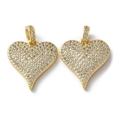 COLGANTE B/O CORAZON DE ZIRCONES 18X17MM1