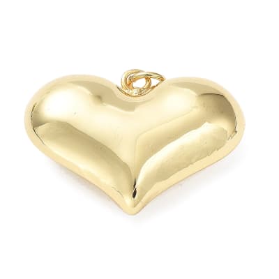 COLGANTE B/O CORAZON INFLADO 27X38MM