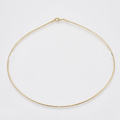 CADENA LISTA B/O OMEGA 45CM1