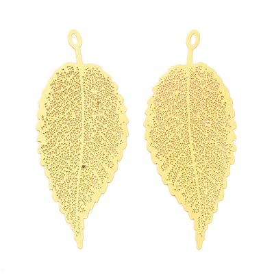 COLGANTE B/O HOJA ALARGADA 83X32MM1