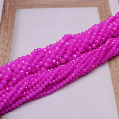 CRISTAL AUSTRIACO POR TIRA 1MM MAGENTA
