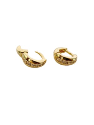 AROS LISTOS B/O HUGGIE 5MM MINI ZIRCON 3MS1