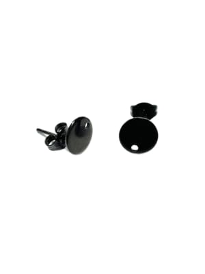 BASE DE ARO ACERO INOX. CIRCULO PLANO 8MM GUNMETAL1