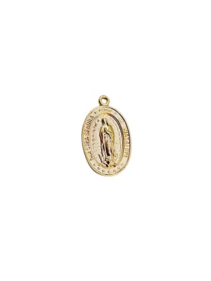COLGANTE B/ORO VIRGEN DE GUADALUPE PEQ. 3MS