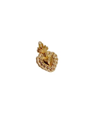 COLGANTE B/ORO CORAZON DETENTE PEQ. 3MS