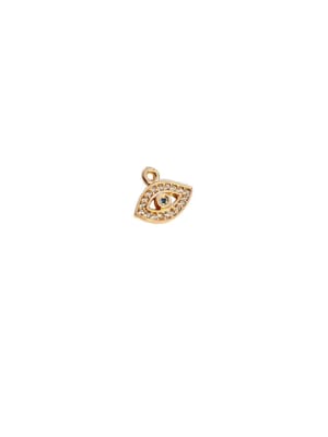 COLGANTE B/ORO OJO CON ZIRCONES 5MS