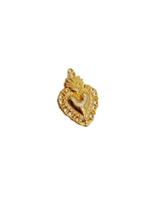 COLGANTE B/ORO CORAZON DETENTE PEQ. 5MS