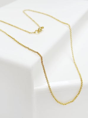 CADENA LISTA B/ORO ROLO 1.5MM 