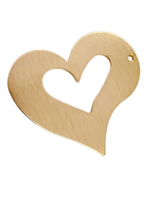 COLGANTES DE ALUMINIO CORAZON DORADO 72X66MM1