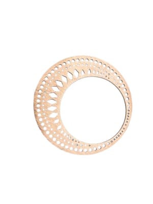 COLGANTES DE ALUMINIO CIRCULO FILIGRANAS DORADO 50MM1