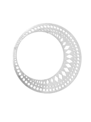 COLGANTES DE ALUMINIO CIRCULO FILIGRANA 50MM
